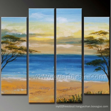 100 % Handmade Modern Wall Art Landscape Oil Painting (LA4-056)